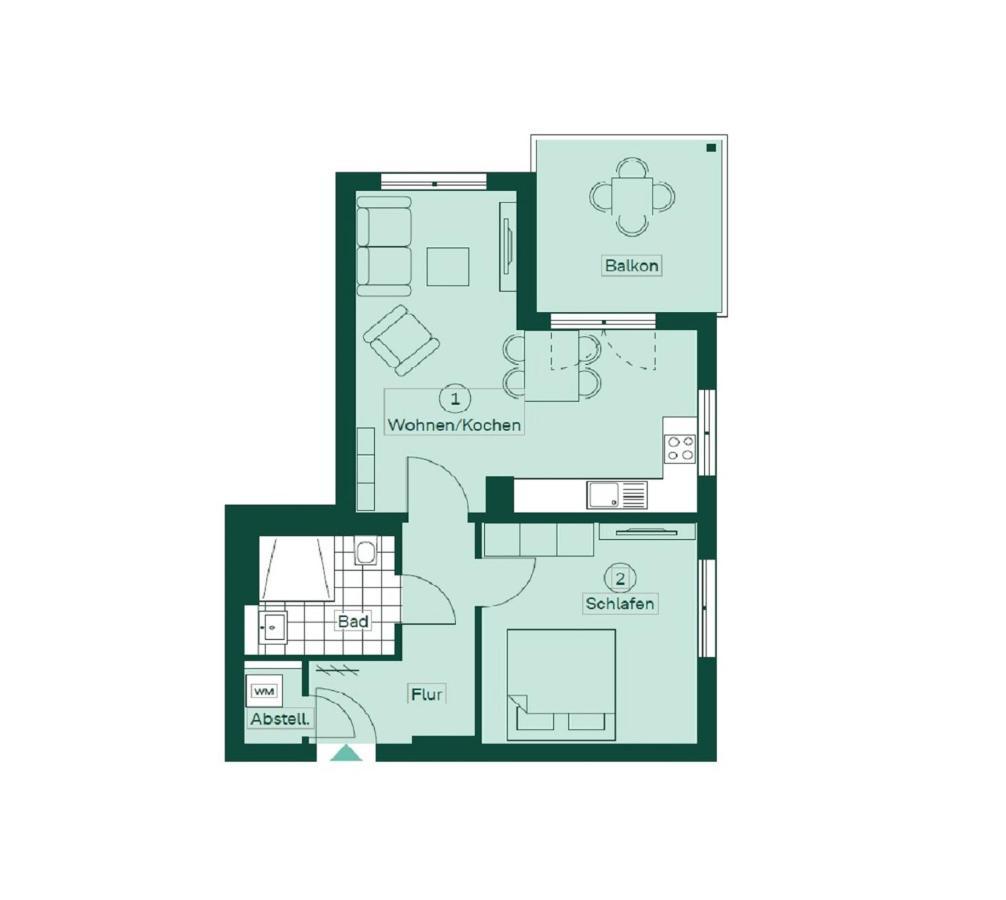 Apartment "Kiefernblick" - Haffresidenz Garz  Экстерьер фото